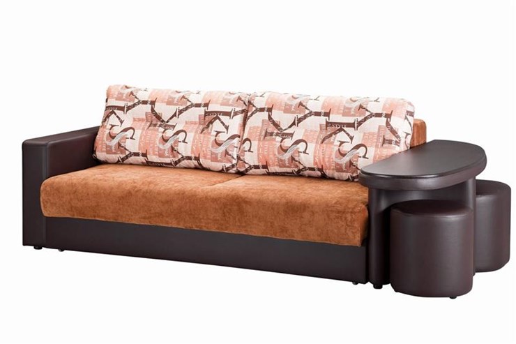Прямой диван Сантана 4 БД со столом (НПБ) в Якутске - изображение 7